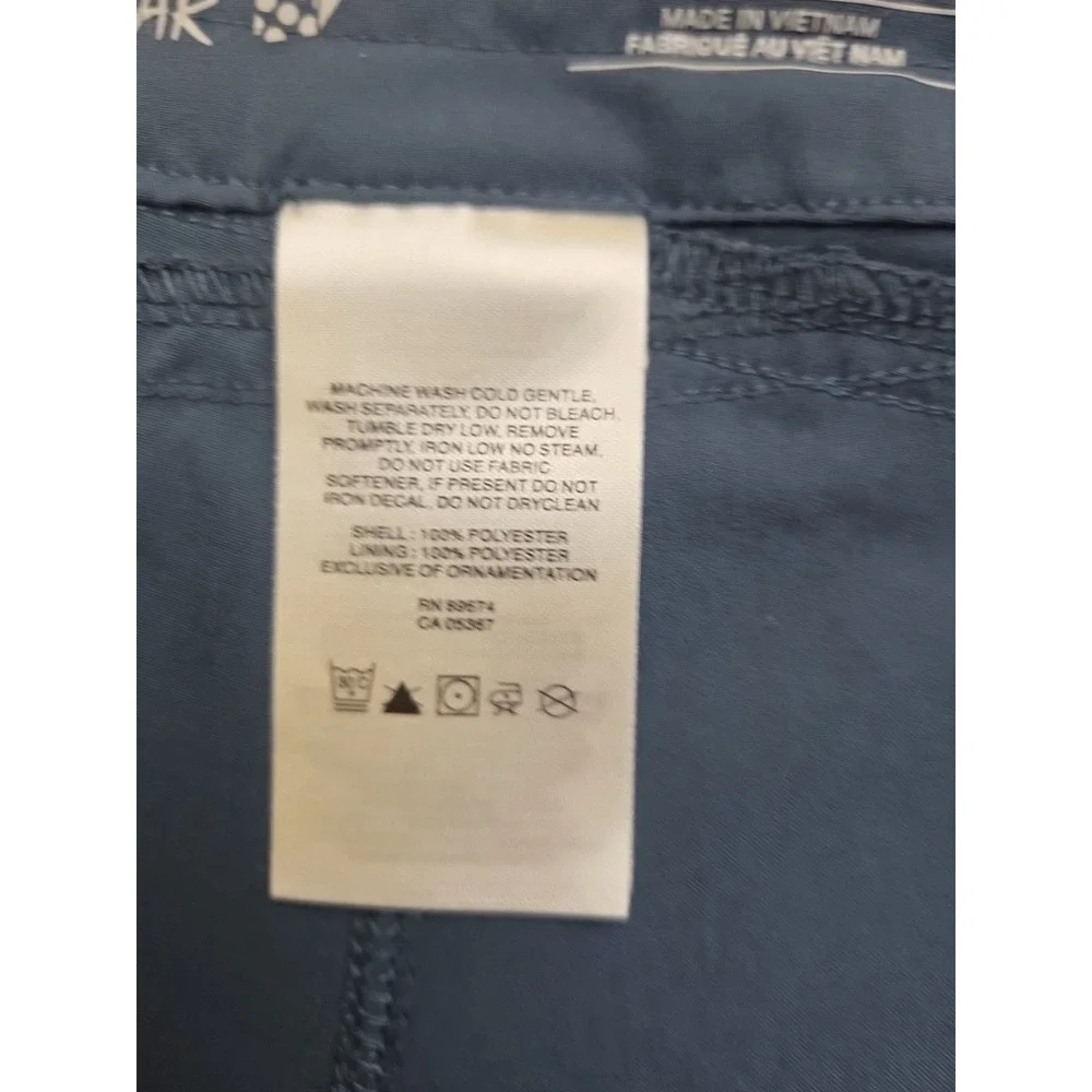 Mountain Hardwear Women's Shorts‎ Size Medium Teal Blue Pockets Hard Wear